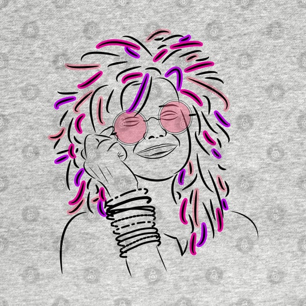 Janis Joplin by MorvernDesigns